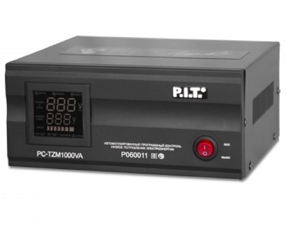 060011 "P.I.T."   Стабилизатор 1 kW напольный