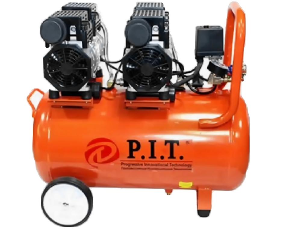 56508 - PRO - "P.I.T." Компрессор 2-x моторный. 65 L  3,0 kW